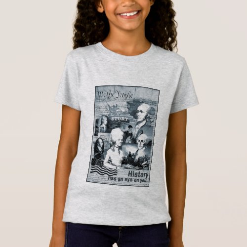 Alexander Hamilton George Washington History Gifts T_Shirt