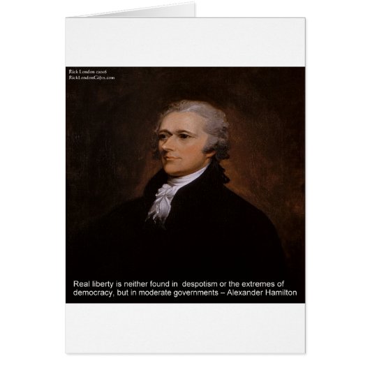 Alexander Hamilton Gifts Cards (Front)