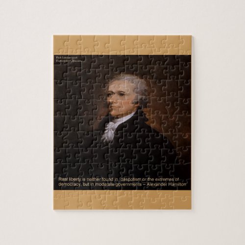 Alexander Hamilton Gifts Jigsaw Puzzle