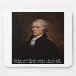 Alexander Hamilton Gifts Mouse Pad