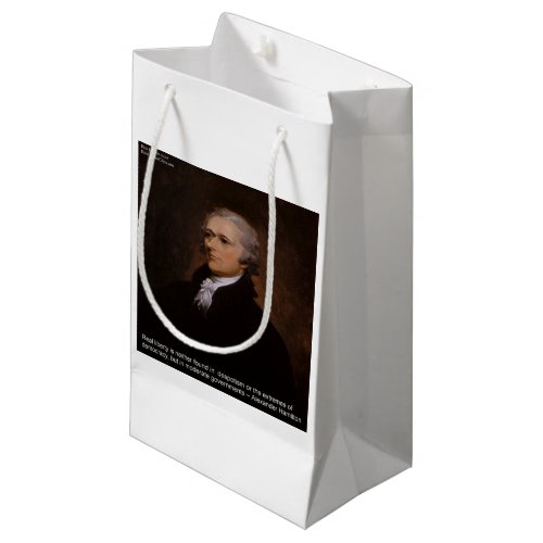 Alexander Hamilton Gifts Small Gift Bag