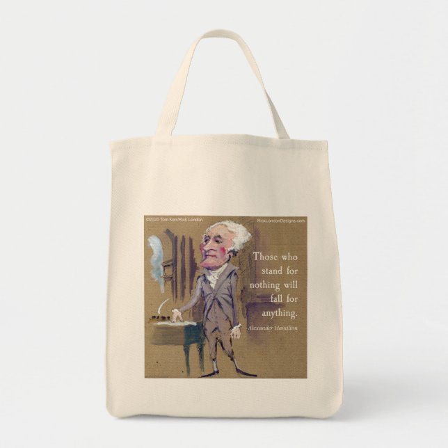 Alexander Hamilton Grocery Totebag (Ecofriendly) Tote Bag (Front)