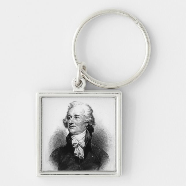 Alexander Hamilton Keychain (Front)