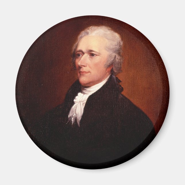 Alexander Hamilton Magnet (Front)