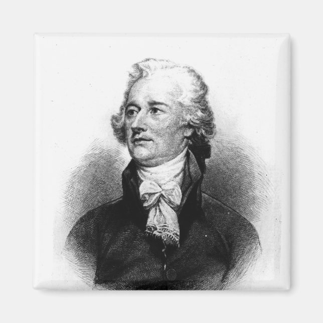 Alexander Hamilton Magnet (Front)