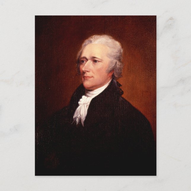 Alexander Hamilton Postcard (Front)
