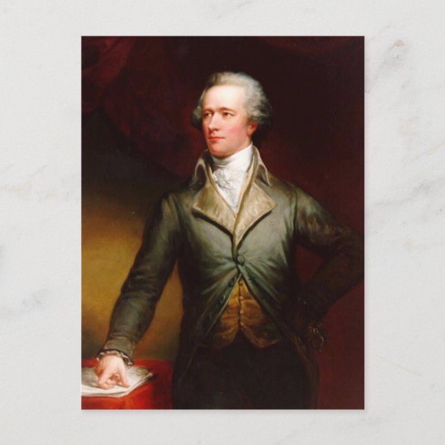 Alexander Hamilton Postcard (Front)