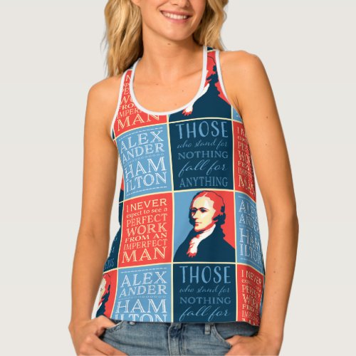 Alexander Hamilton Quotations Tank Top