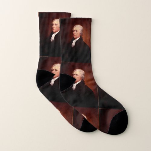 Alexander Hamilton Socks