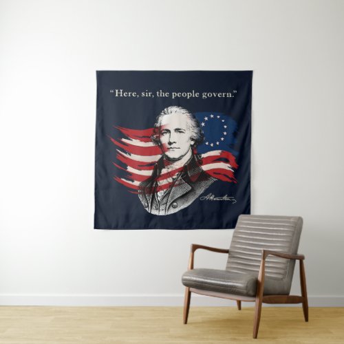 Alexander Hamilton Tapestry
