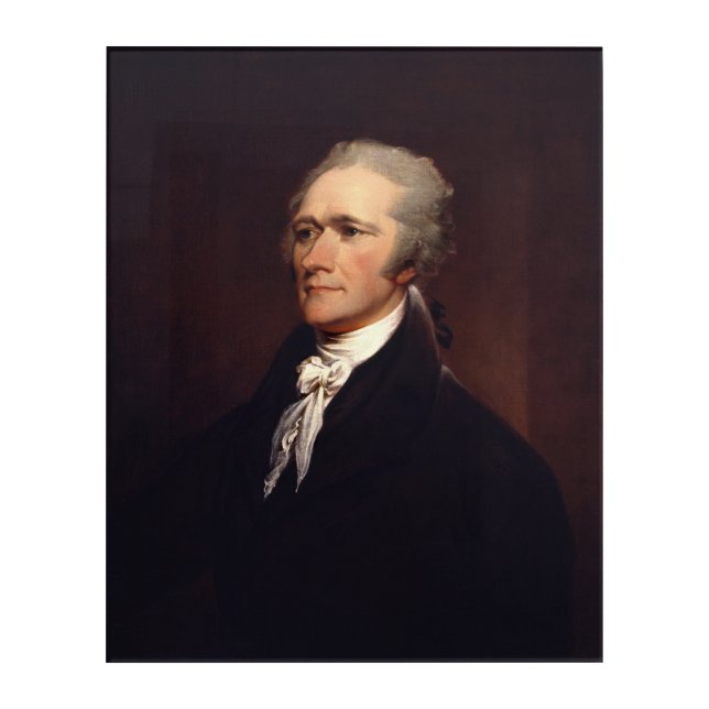Alexander Hamilton: US Founding Father, Historical Acrylic Print (Front)