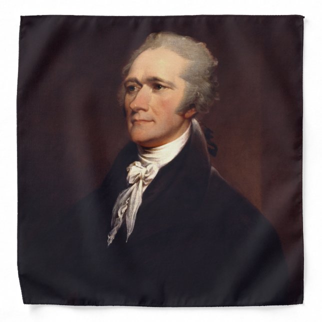 Alexander Hamilton: US Founding Father, Historical Bandana (Front)