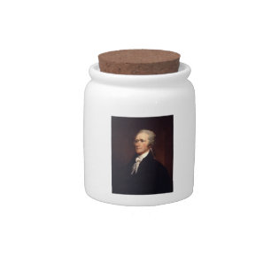 Alexander Hamilton: US Founding Father, Historical Candy Jar