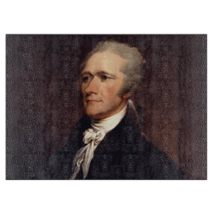 Alexander Hamilton: US Founding Father, Historical Cutting Board