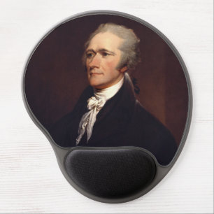 Alexander Hamilton: US Founding Father, Historical Gel Mouse Pad