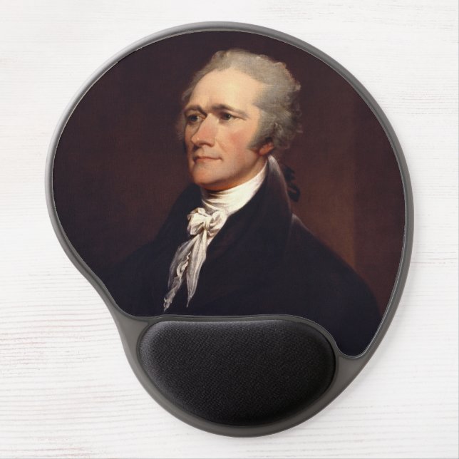 Alexander Hamilton: US Founding Father, Historical Gel Mouse Pad (Front)