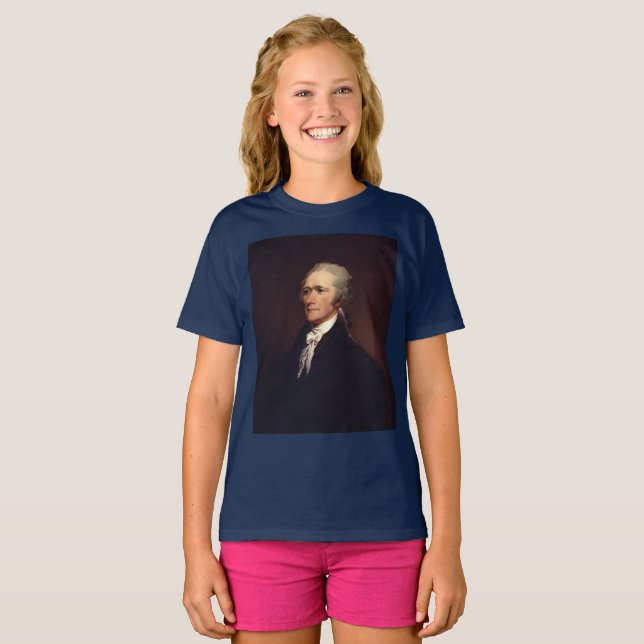 Alexander Hamilton: US Founding Father, Historical T-Shirt (Front Full)