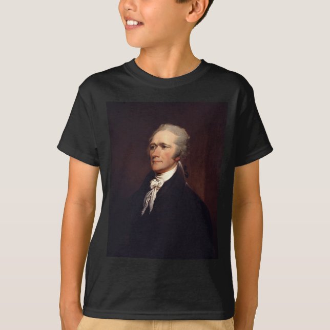Alexander Hamilton: US Founding Father, Historical T-Shirt (Front)