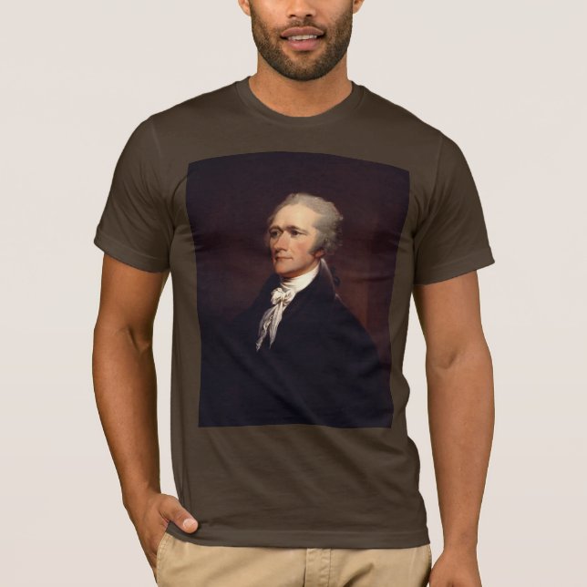 Alexander Hamilton: US Founding Father, Historical T-Shirt (Front)