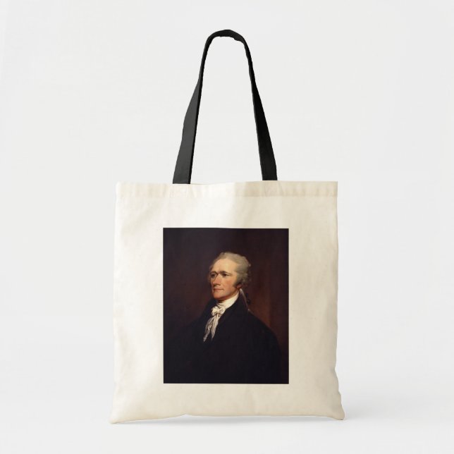 Alexander Hamilton: US Founding Father, Historical Tote Bag (Front)