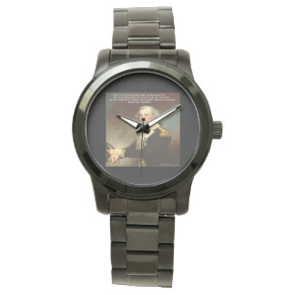 Alexander Hamilton "Why Government" WristWatch