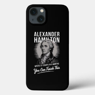 Alexander Hamilton Wrote 51 Essays In 6 Months iPhone 13 Case