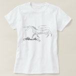 Alexander Hamilton&#39;s Unicorn T-shirt at Zazzle