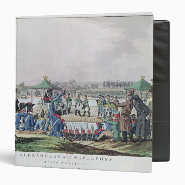 Alexander I  and Napoleon 3 Ring Binder (Front/Inside)