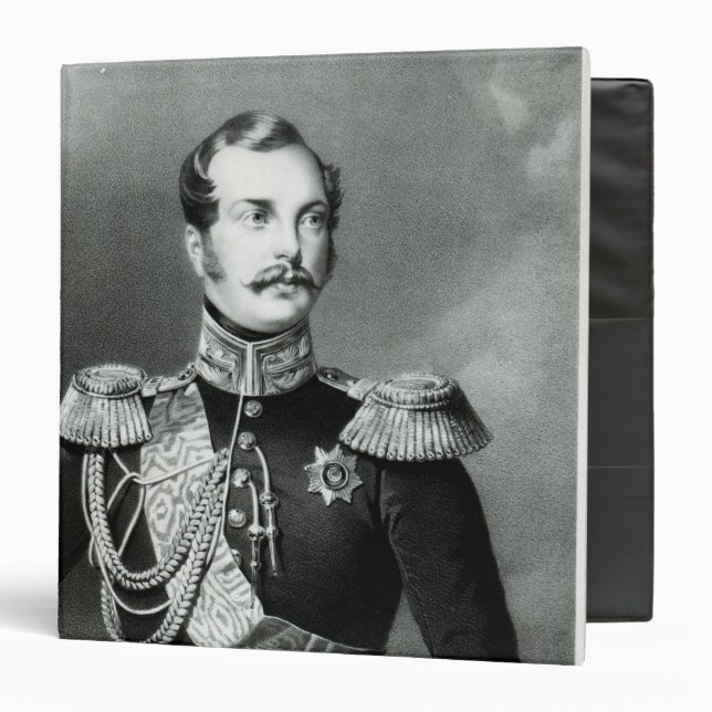 Alexander II  of Russia 3 Ring Binder (Front/Inside)