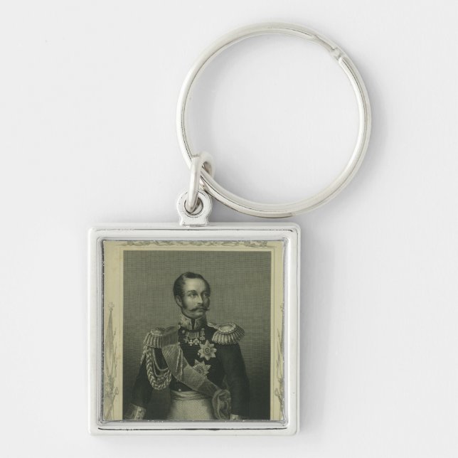 Alexander II  of Russia Keychain (Front)