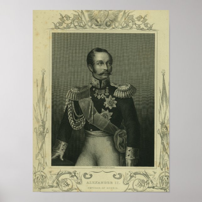 Alexander II  of Russia Poster (Front)