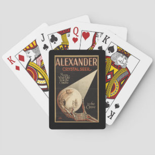 Alexander Magician Crystal Seer Poker Cards