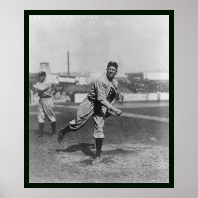 Alexander Phillies Baseball 1915 Poster (Front)