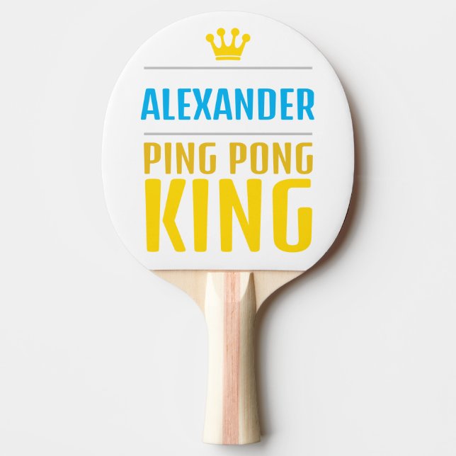 Alexander Ping Pong Paddle (Front)