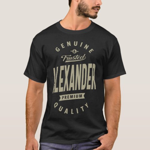 Alexander Premium Quality T_Shirt