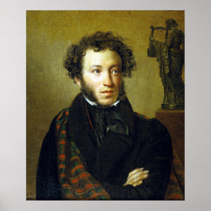 Alexander Pushkin Portrait Poster