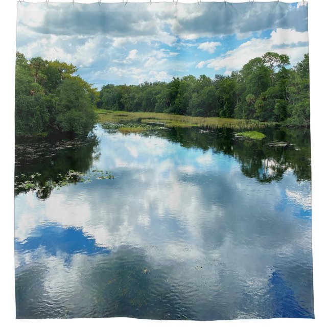 Alexander Springs Creek Shower Curtain (Front)
