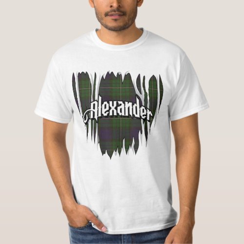 Alexander Tartan T_Shirt