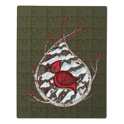 Alexander the Cardinal Acrylic Puzzle