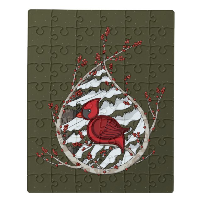 Alexander the Cardinal Acrylic Puzzle (Puzzle Vertical)