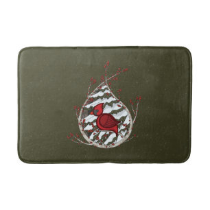 Alexander the Cardinal Bath Mat