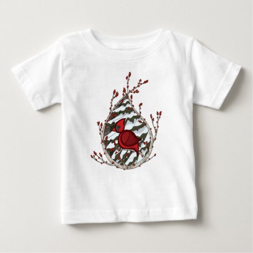 Alexander the Cardinal Kids and Baby Light Shirt