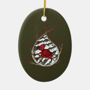 Alexander the Cardinal Ornament