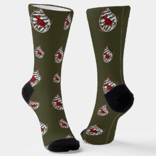 Alexander the Cardinal Socks