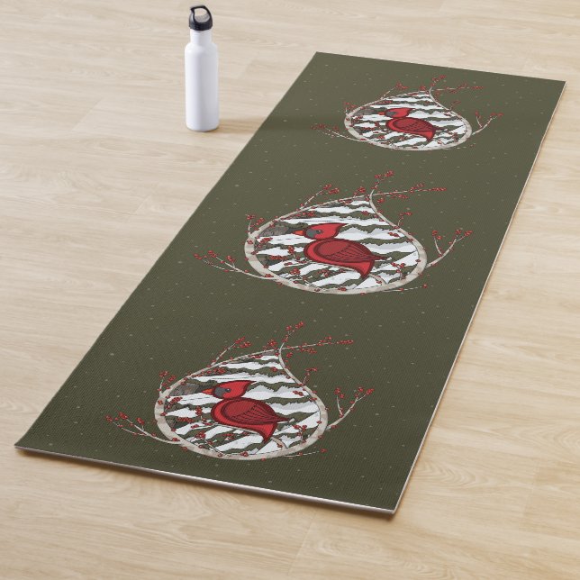 Alexander the Cardinal Yoga Mat (In Situ)