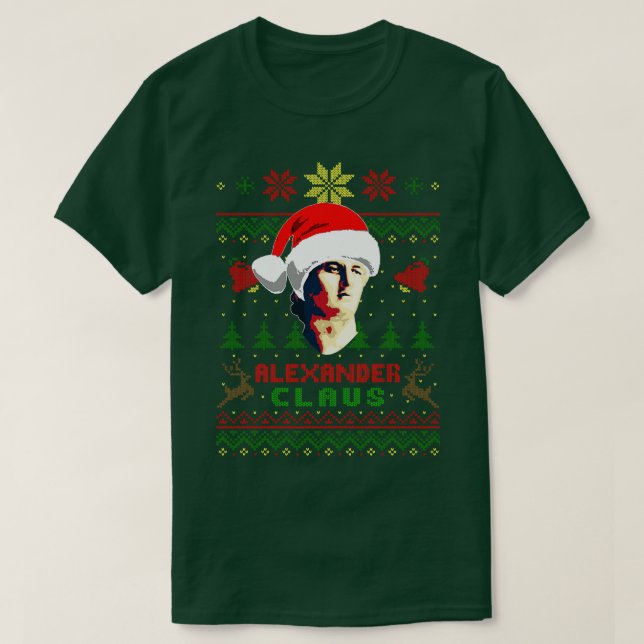 Alexander The Great Alexander Claus T-Shirt (Design Front)