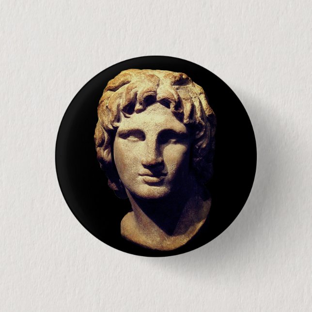 Alexander the Great Button (Front)