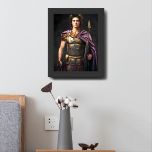 “Alexander the Great” - Conqueror of Empires Framed Art
