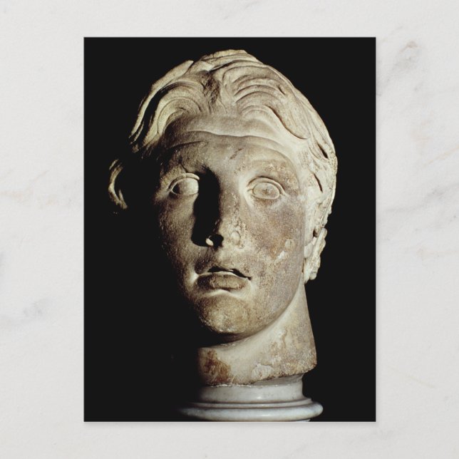 Alexander the Great , found in Pergamum Postcard (Front)