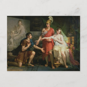 Alexander the Great  Hands Over Campaspe Postcard